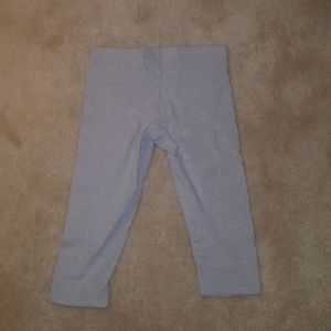 plain grey capris